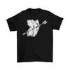 Pil til kneet T-skjorte Unisex Voksen Morsom Størrelser Elder Scrolls Skyrim Ny