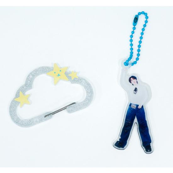 2025 BAEKHYUN Welttournee Reverie Karabiner Schlüsselanhänger