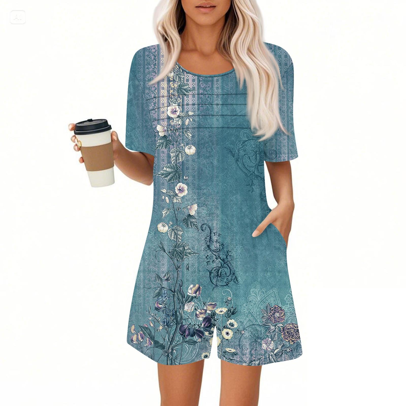 

Женский повседневный комбинезон с коротким рукавом, модный топ, шорты, комбинезон с карманами XL светло-синий