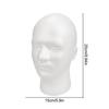 Wig Head Foam Wig Hat Display Stand Cosmetics Professional Display Stand For Drying Salon Travel Hair Hats Styling Style