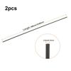 1-10pz Barra in Fibra di Vetro Nera Diametro 0,8mm/1mm/1,5mm/2mm/2,5mm/3,0mm-8mm Materiale Isolante Solidi Asta in Fibra di Vetro Lunghezza 500mm