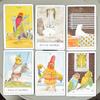 Skurriles Vogel-Tarot Deck 80 handgezeichnete Papageien-Tarotkarten Einzigartiges Geschenk für Vogelliebhaber 350 g/m² Doppelgeprägter Karton 10x6,5cm