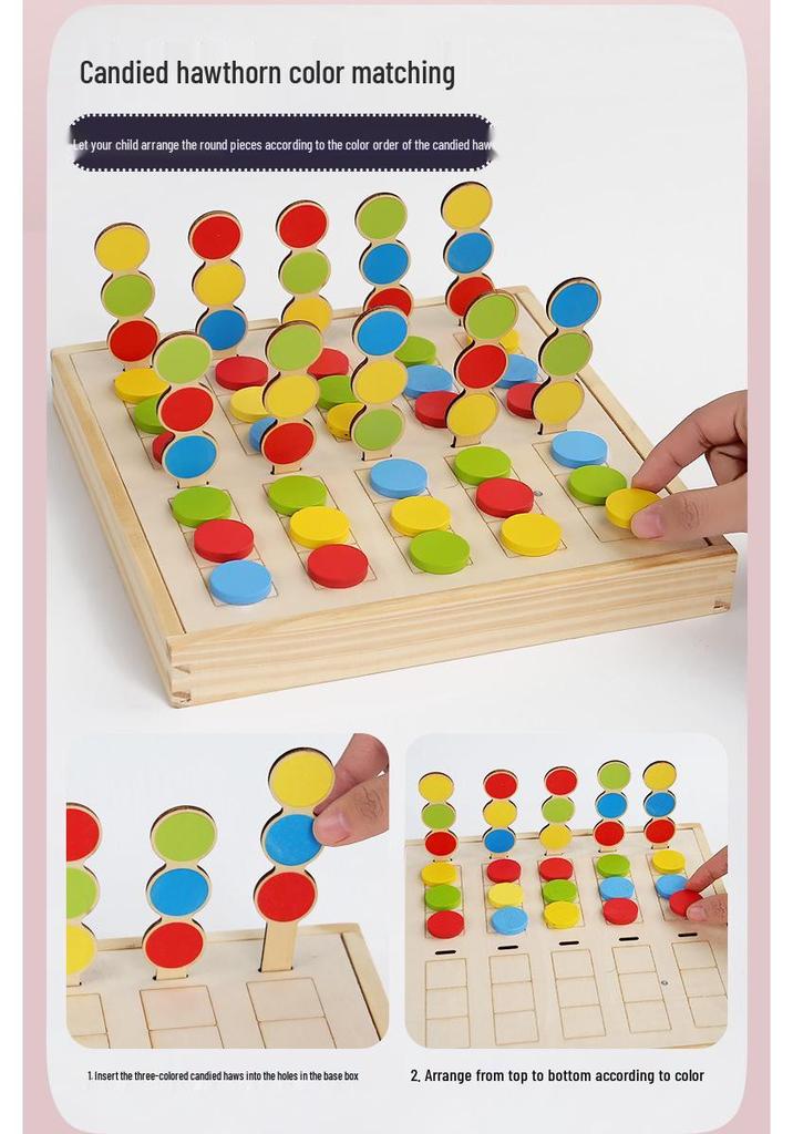 Montessori Wooden Math Board: Early Childhood Educational Toy for Kindergarten