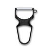 VICTORINOX Peeler Dishwasher Safe Bud Remover Straight Black Suitable Peeling Soft Fruits Hard Ingredients RAPID 6.0930.3 Home Kitchen