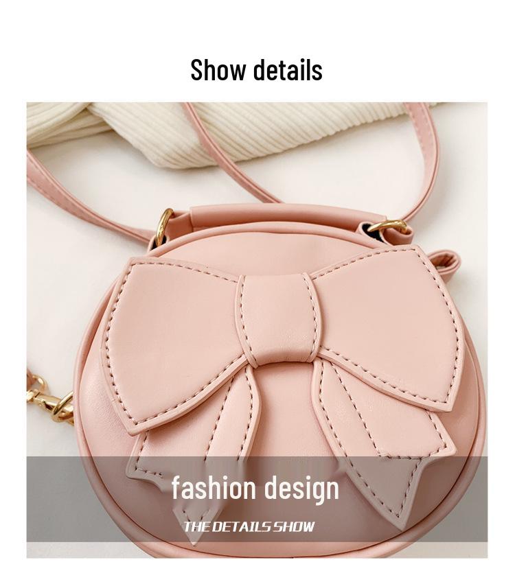 2024 Winter Fashion Cute Women's Small Handbag: Casual Fresh Student Children's Shoulder Crossbody