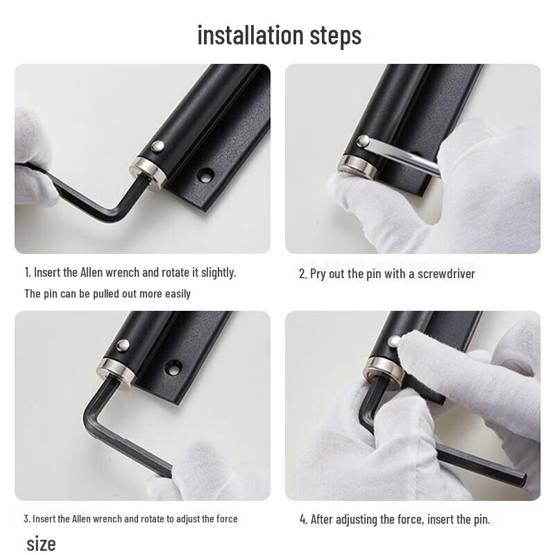 Kabee Adjustable Automatic Door Closer