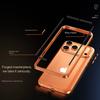 Aviation Aluminum Alloy Frame Bumper Phone Case For iPhone 17 16 15 14 13 Pro Max Plus Metal Lens Protection Shockproof Cover