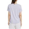 Nike Camiseta Deportiva Casual de Manga Corta con Cuello Redondo y Estampado de Logotipo Americano Vintage para Mujer, Tops Morado DX7907-536