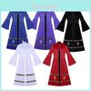 Mittelalterliche Kirchenpriester Robe Für Frauen Aus Polyesterstoff Für Cosplay Und Fantasy Rollenspiel
