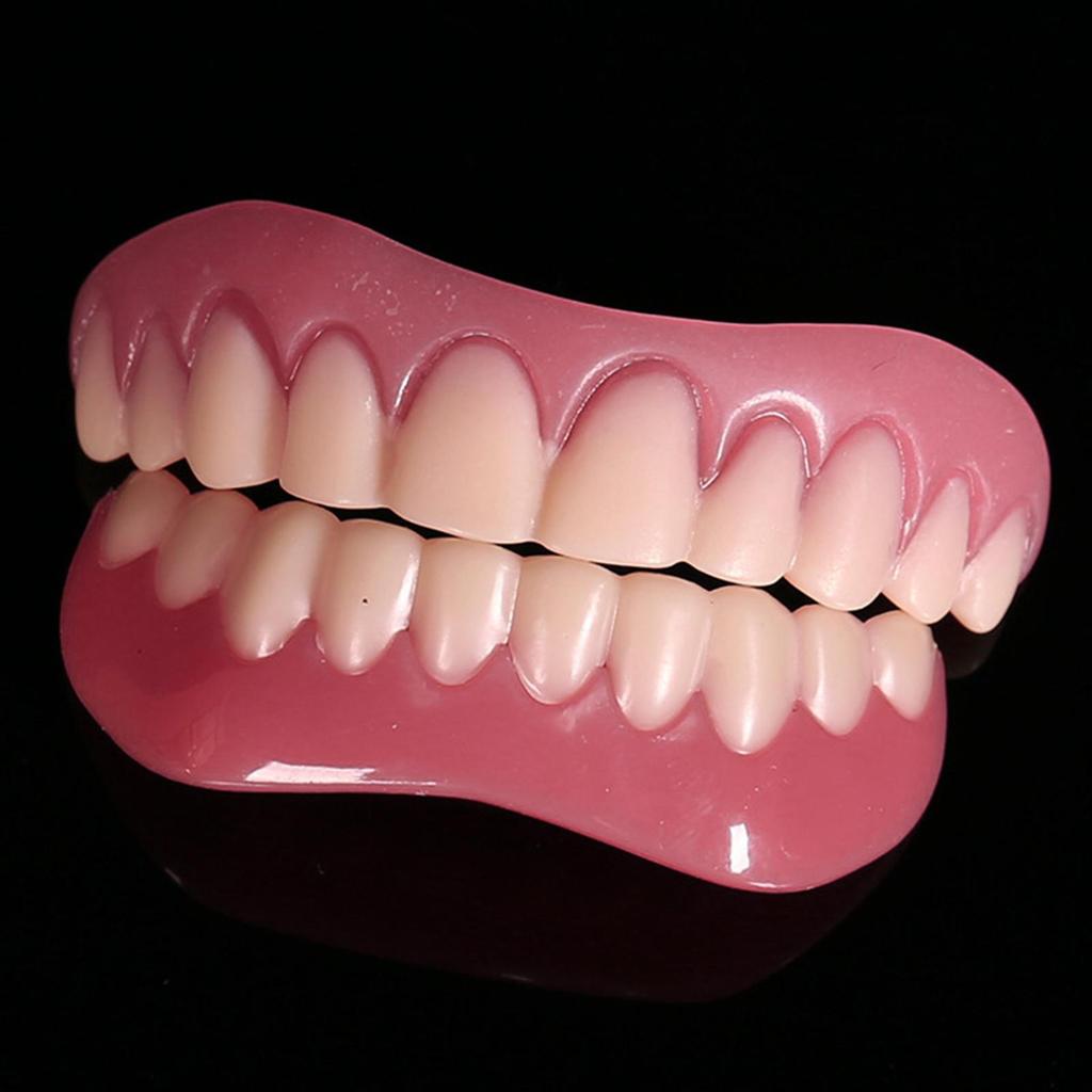 2Pcs Bottom Veneers False Cosmetic