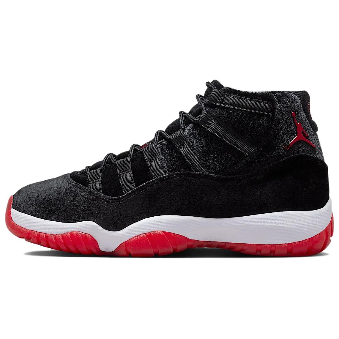 

JORDAN 11 Retro Bred Velvet Women s 36.5