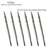 6x 4.4V Dual Core Heater Glow Plugs For Hyundai Veracruz 3.0 V6 CRDi 4WD 2008 2009 2010 2011+ 36710-3A000 010266019
