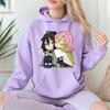 New Anime Cute Kanroji Mitsuri Iguro Obanai Printing Hoodies For Women Men Autumn Winter Sweatshirt Fashion Streetwear Pullover