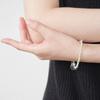 APIOH SILVER CHIP BRACELET