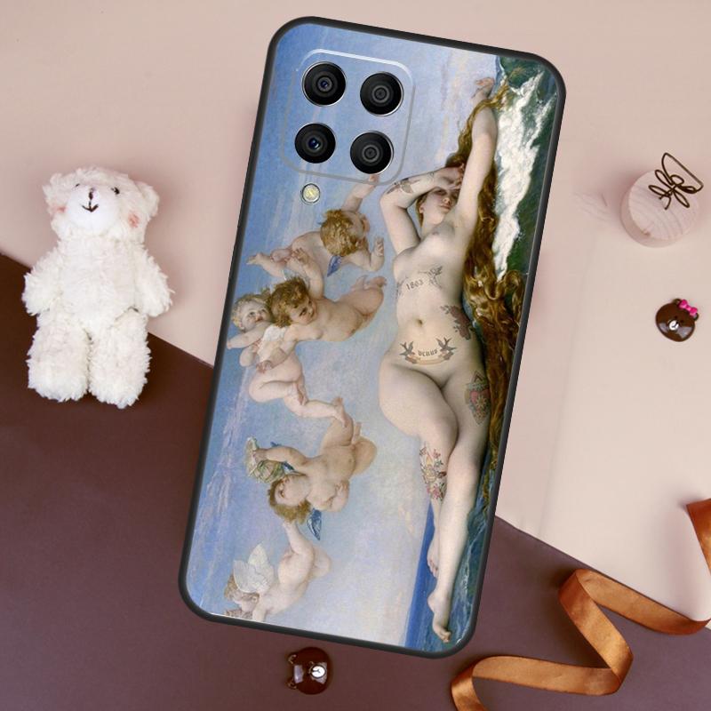 Art Painting Birth Of Venus Case For Samsung Galaxy M06 M53 M13 M31 M11 M35 M55 M15 M56 M36 M16 M12 M32 M52 M14 M34 M54