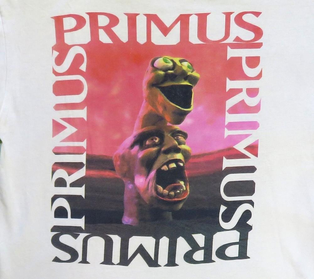 Primus Vintage Shirt 1990 Frizzle Fry White shirt Gift Funny D711 Unisex T-Shirt S
