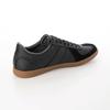 [MOBUS] Men's German Trainer Leather Sneakers, Genuine Leather, Sporty Casual Walking Shoes, Current Model NURNBERG (BLACK, measurement_26_point_0_cen
