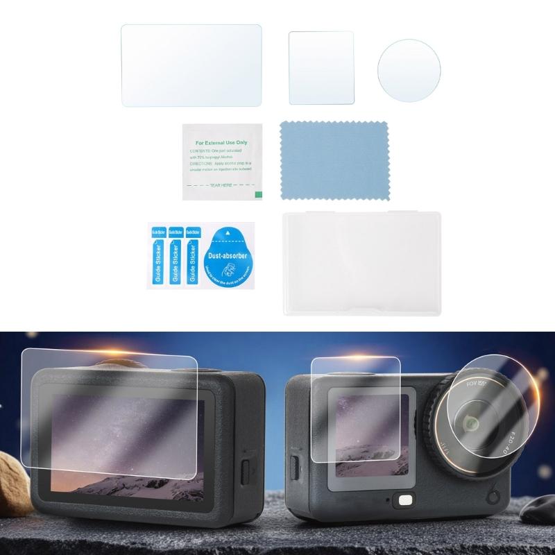 Scratch Resistant Screen Protector Film High Transparency Clear Visuals Fingerprint Resistant Layer For Miniature Camera