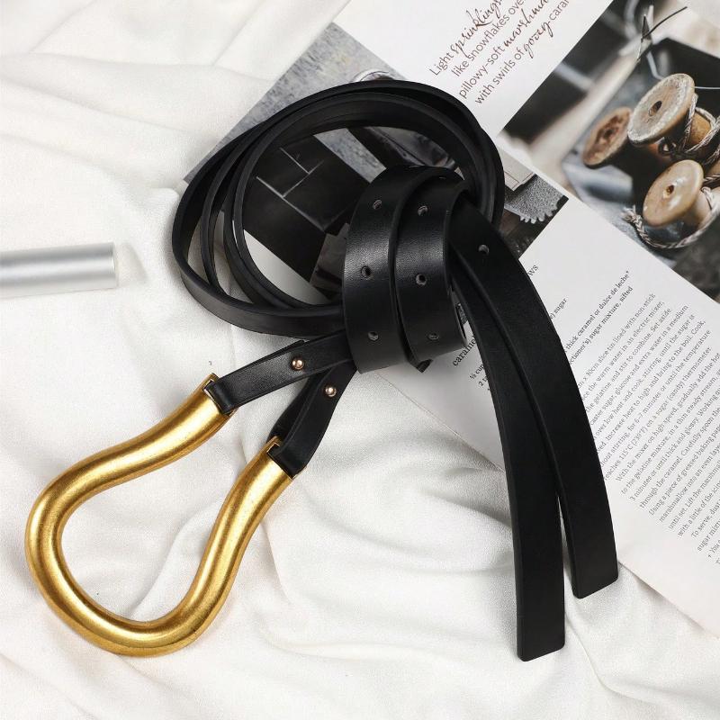 1pc Women's Suit Waist Belt, Versatile Wide Horseshoe Buckle Decoration Belt For Skirt Summer, School Fall, Autumn, Halloween