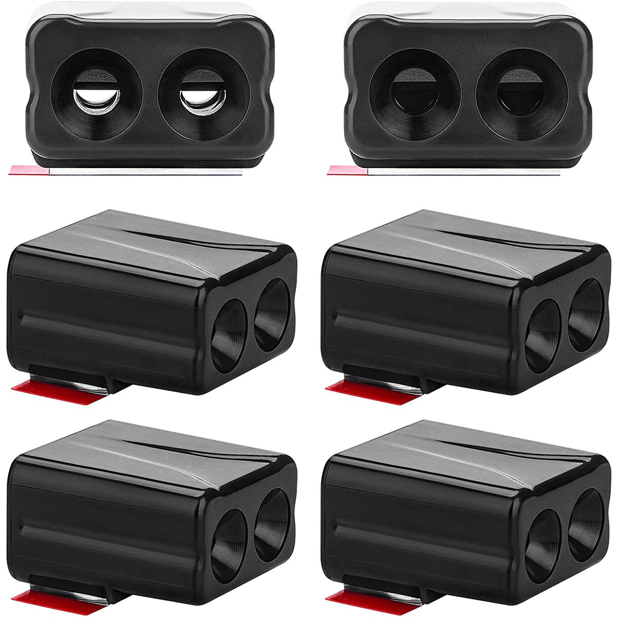 6 шт. Автомобильный свисток для оленей Физический ультразвуковой отпугиватель животных Отпугиватель оленей Самоклеящийся Автомобильный Наружный Звуковой сигнал для оленей Предупреждающее устройство