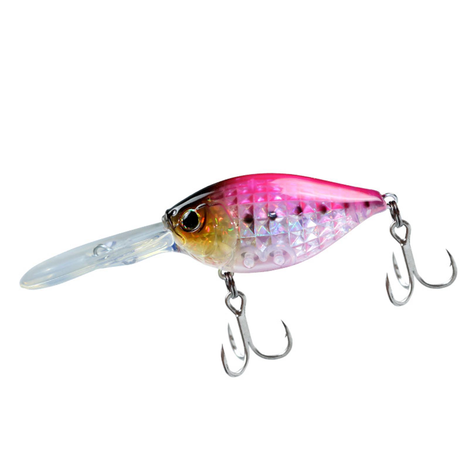 

Fishing Baits Small Wobbler Fishing Lures Slow Sinking Artificial Hard Baits Reusable Fishing Tackle Lures Easy to Carry