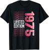 Limited Edition Vintage 1975 Retro Birthday T-Shirt Hoodie Graphic T Shirts Streetwear Casual Style Ropa Hombre Ropa Mujer