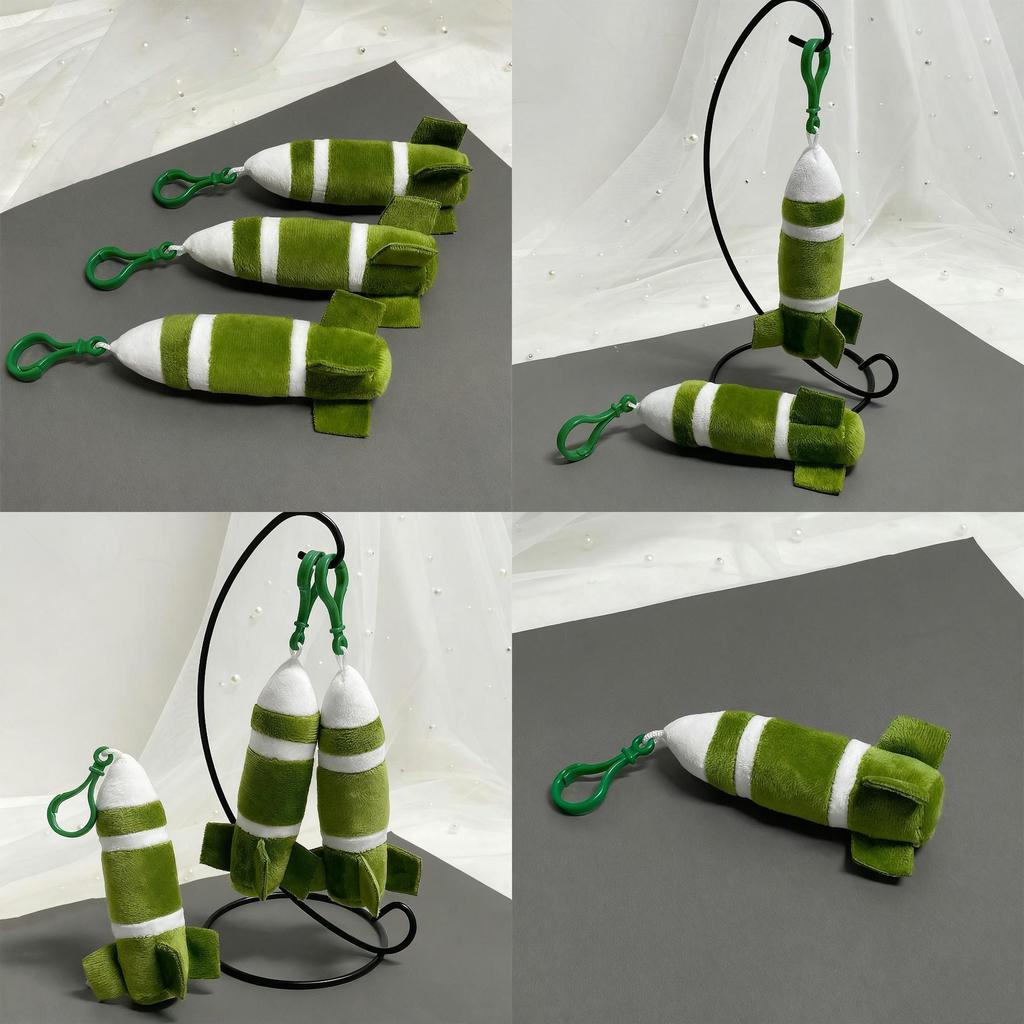 Kids Plush Missile Plush Toy With Pp Cotton Filling For Gift And Collecting