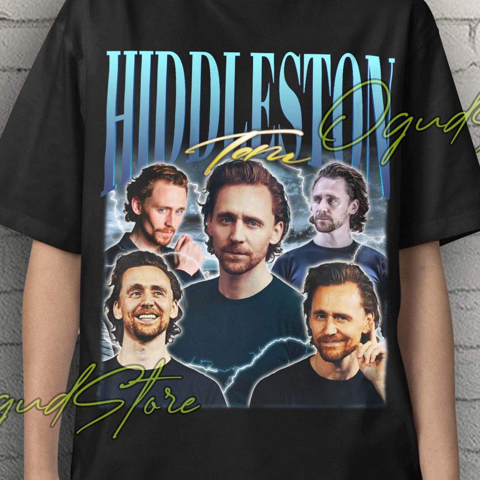 Tom Hiddleston Shirt, Tom Hiddleston Vintage Tshirt, Tom Hiddleston Fan Tees, Tom Hiddleston Poster, Retro Tom Hiddleston Tees GIft Clothing S