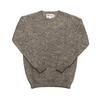 Halliove Scotland M3834 7 Shaggy OySter Shaggy Dog OySter Hole GarMent Men S Knit