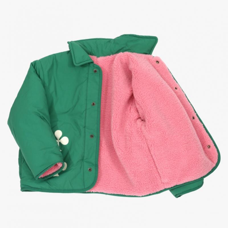 Bobo Choses Clover Reversible Fleece Jacket Kids B225ac121