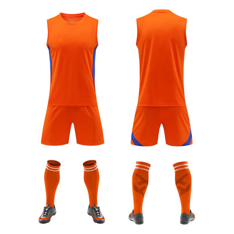 Set di abbigliamento sportivo per pallavolo: Canotta senza maniche e divisa da allenamento per ragazzi e ragazze