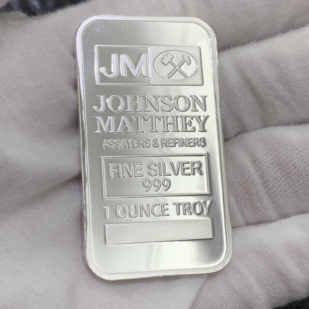 Cross Commemorative JM Silver-Plated Rectangular Coin Collection