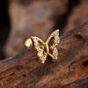 10Pcs/Set 20G Gold Cartilage Earring CZ Tragus Earring Bear Spider Design Helix Stud Rings Conch Ear 316L Steel Piercing Jewelry