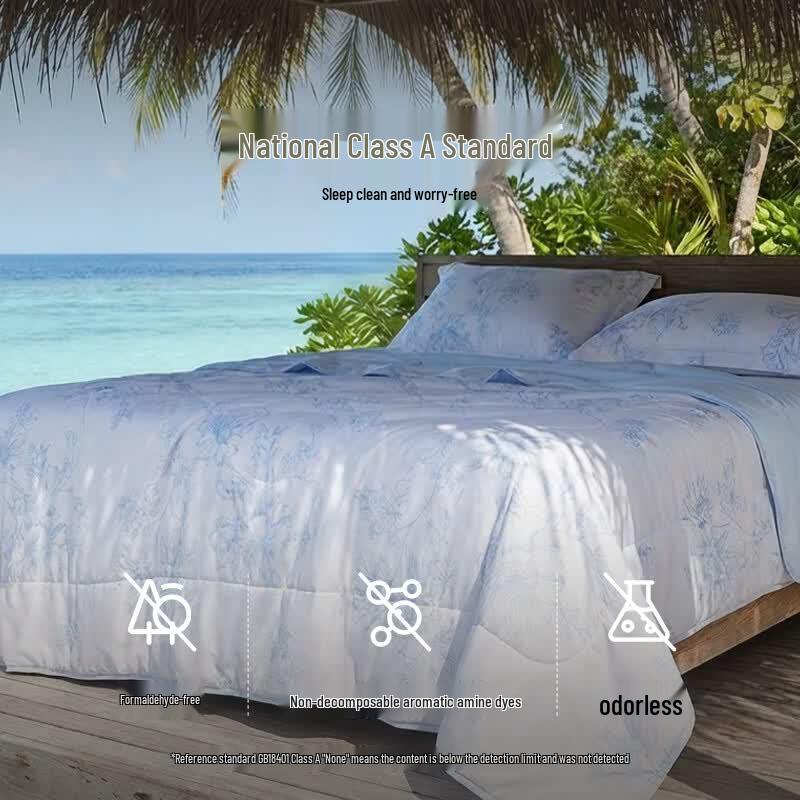 LOVO Class A Antibacterial Anti-Mite Summer Fiber Quilt