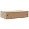 Vidaxl Półka Ścienna Z Szufladą, Kolor Dębu, 40 X 23,5 X 10 Cm, Mdf