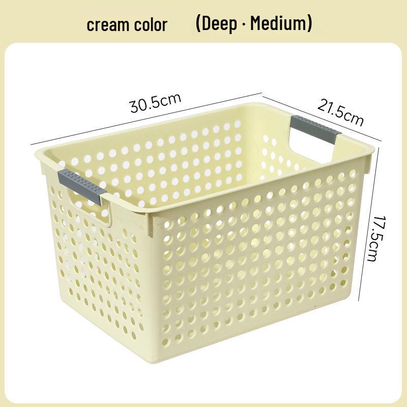 Multi-Purpose Plastic Storage Box and Toy Basket