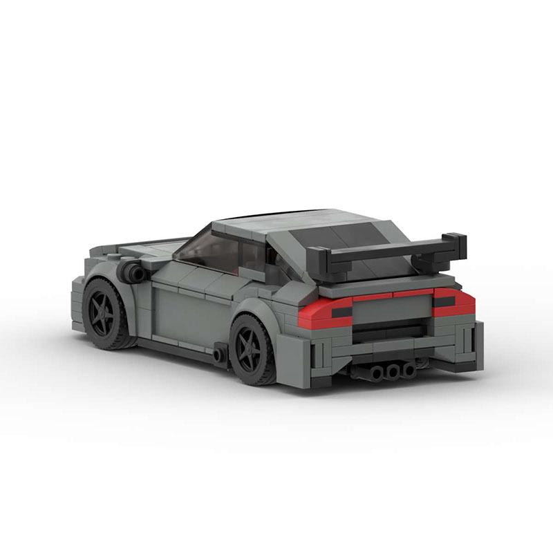 Lego-Compatible 8-Stud Speed Series Honda Civic Car MOC Building Blocks Assembly Toy