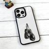 Coque de téléphone sur le thème du Champion de Boxe Pour iPhone17,16,15,14,13,12,11 Plus,Pro Magnétique avec Charge sans fil Magsafe