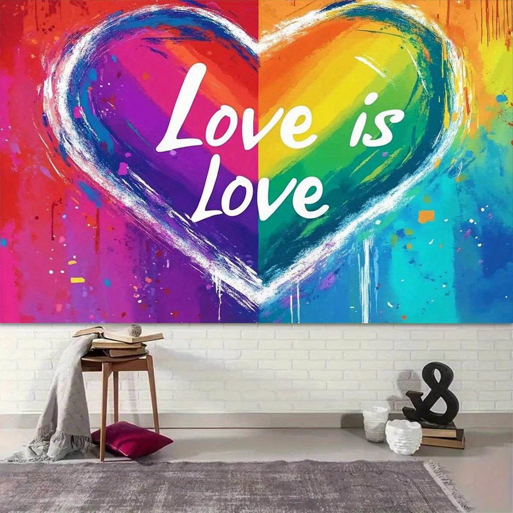 2D flat design, 1-piece love and warmth-themed background fabric, suitable for use as a background for party photos