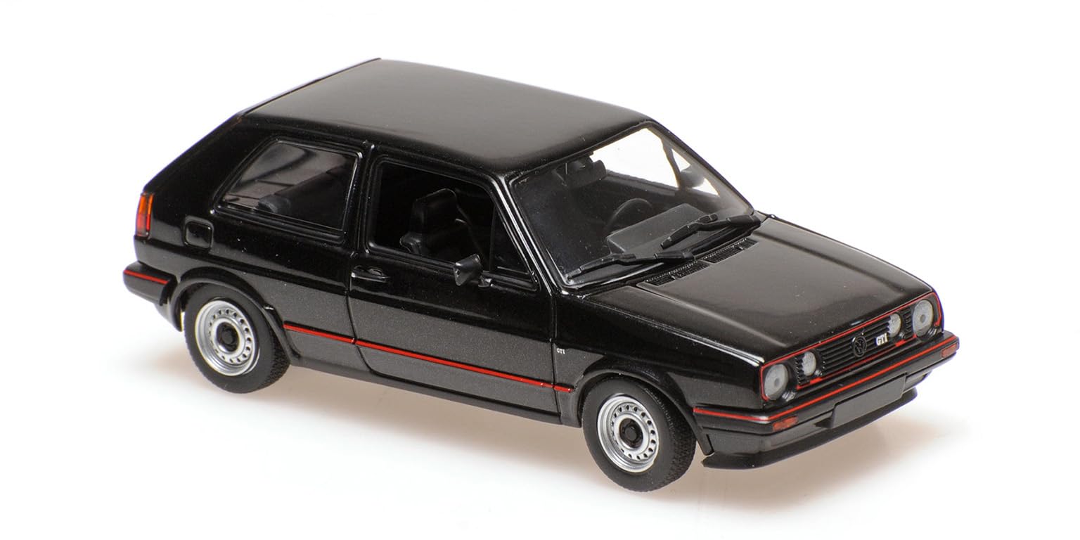 

Minichamps 940054125 - Volkswagen Golf GTI 4-Door Black Metallic 1985 - 1/43 Scale - Collector s Model