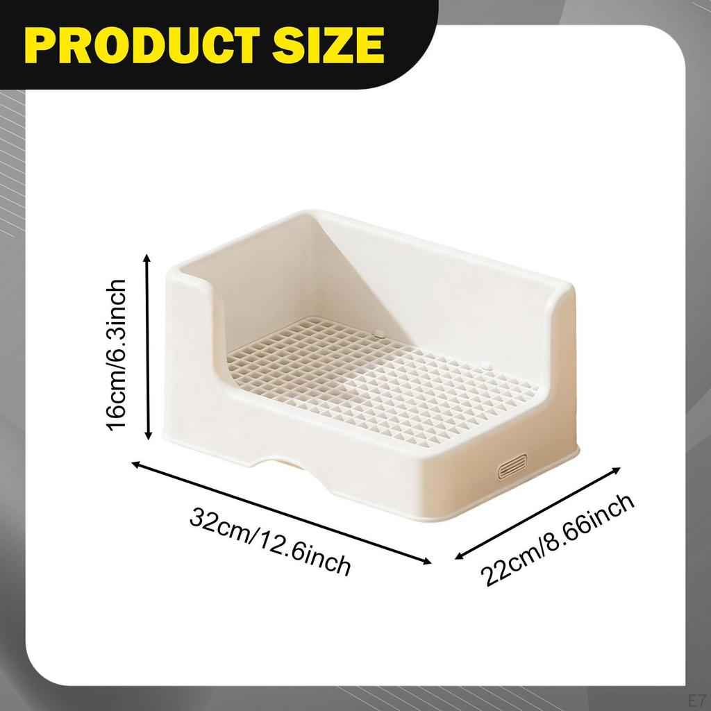 Tray Non Slip Bottom Stable Potty Toilet for Pet Supplies Chinchillas Ferrets