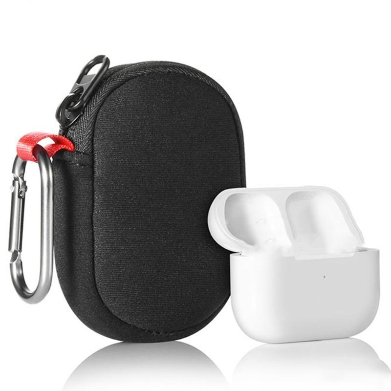 Waterproof Case With Soft Lining for TWSs Earphones Anti Scratch Portable Storage Bag