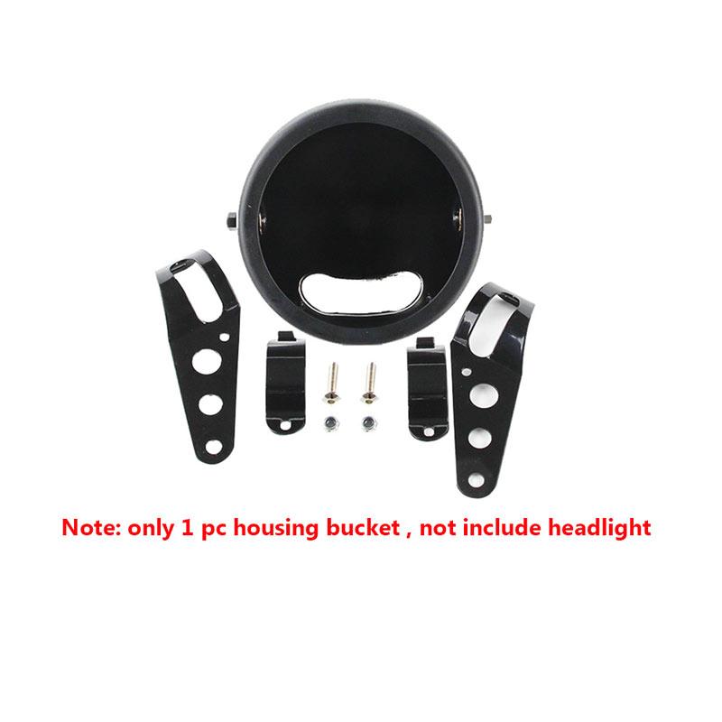 LED Motorbike Auxiliary HeadLights 5.75" LED Scooter Headlamp Assembly Motorcycle LED Headlight for Harley Motorcyle