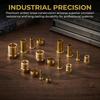 High Quality Brass Fittings Sealing Ferrule Liner Cnc Machine Hose Tubing Fittings M10 M8 M12 4Mm 6Mm 8Mm