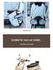 New Rear Seat Baby Fleece Cushion: Windproof, Enlarged & Thickened (1.2-1.6 M)