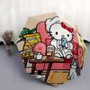 1pc Hello Kitty Automatic Opening/Closing Umbrella with Foldable Design, 8-Bone Iron Frame, Outdoor Use, Ideal Gift for Fans, Travelers, Daily Use, Su