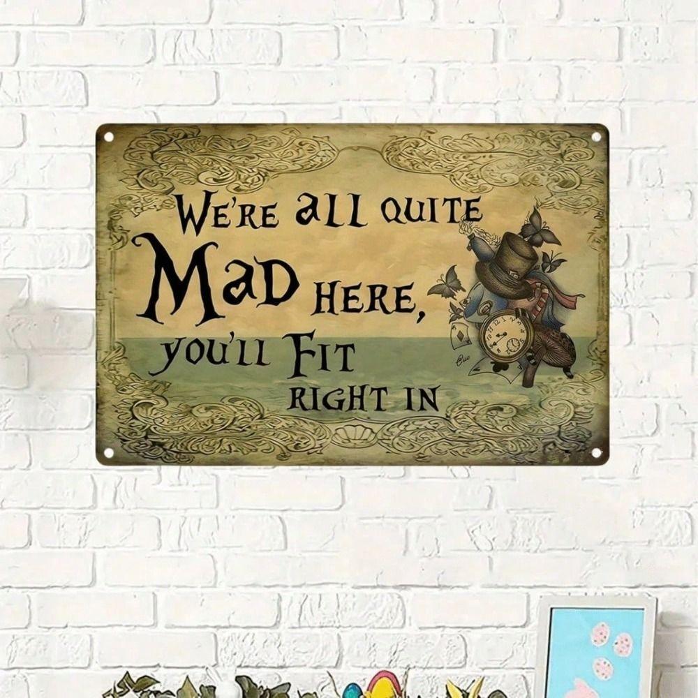 Vintage Metal Tin Sign Wall Decor Aluminum Poster 20x30