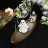 Ghost Ship Backflow Incense Burner Spooky Incense Holder Reflux Aromatherapy Statue Halloween Themed Home Ornament