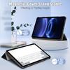 For Redmi Pad 2 9.7 Case 9.7inch PU Leather Flip Magnetic Tri-Folding Hard Cover Shockproof Auto Sleep/Wake Tablet Cases