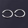 20 PCS Nose Rings Multi-Colors Durable Stainless Steel Anti-rust Nose Decoration for Women
